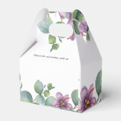 Ballotins Eau-forte Florale Aquarelle Écriture Mariage (Arrière)