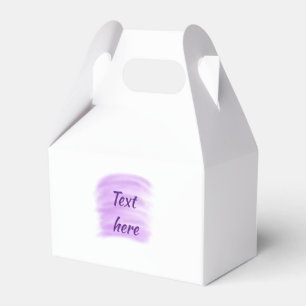 Ballotins Eclaboussures d'aquarelle violette ajoutent du tex