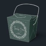 Ballotins Éclairage vert Merci<br><div class="desc">Une couronne de lumières scintillantes contre un arrière - plan vert. La police de script "Merci" est une image, elle peut donc être redimensionnée, pivotée et repositionnée. Le reste du texte est entièrement modifiable. L'image Sparkling Lights peut également être redimensionnée et déplacée. D'autres couleurs, différentes tailles/formes de ballotin et d'éléments...</div>