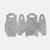 Ballotins Éclats de Parties scintillant en argent (Déplié)