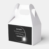 Ballotins Éclipse solaire double date 2024 et 2017 (Verso)