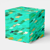 Ballotins École de Poisson, Aqua, Vert et Or (Arrière)