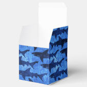 Ballotins École de requins Motif bleu (Ouvert)