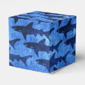 Ballotins École de requins Motif bleu (Arrière)