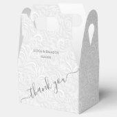 Ballotins Écriture calligraphique chic Merci (Ouvert)