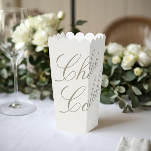Ballotins Écriture calligraphique minimaliste pour cadeau de