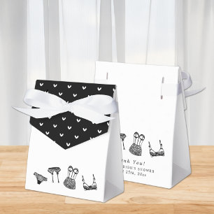 Ballotins Écriture moderne pinceau lingerie douche de mariag