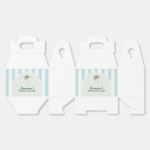 Ballotins Editable Beach Club Cabana Anniversaire (Déplié)