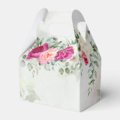 Ballotins Eeucalyptus magenta de verdure peony rose coutume (Arrière)