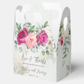 Ballotins Eeucalyptus magenta de verdure peony rose coutume (Ouvert)