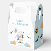 Ballotins Éffrayant anniversaire d'Halloween bleu garçon cit (Ouvert)