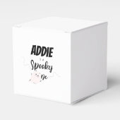 Ballotins Éffrayant | Halloween 1er anniversaire | Rose mini (Verso)