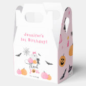 Ballotins Éffrayant Halloween rose citrouilles (Ouvert)