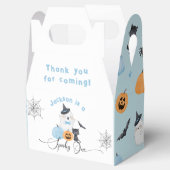 Ballotins Éffrayant Un anniversaire d'Halloween bleu garçon  (Ouvert)