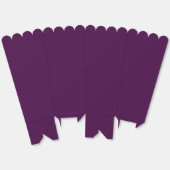 Ballotins Eggplant Purple Solid (Déplié)
