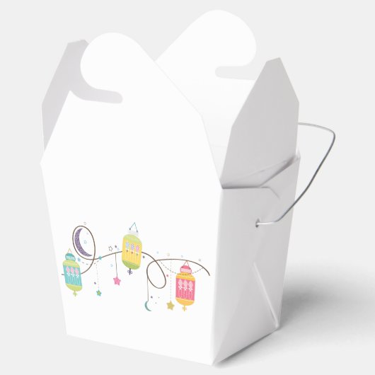 Ballotins Eid Favor Box (Ouvert)