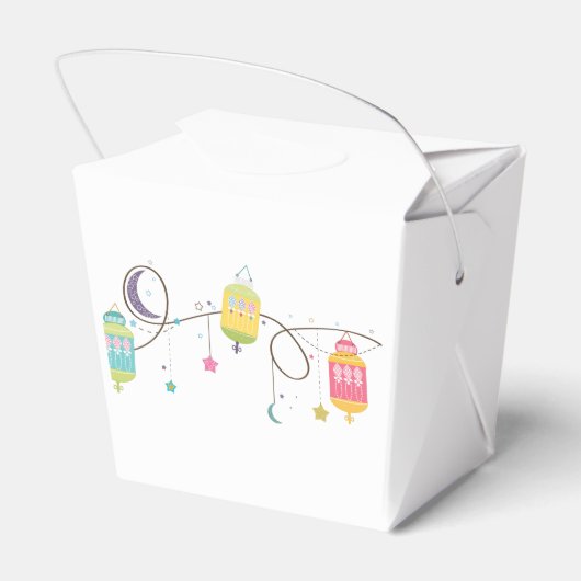 Ballotins Eid Favor Box (Arrière)