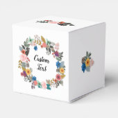 BALLOTINS EID MUBARAK FLORAL WREATH FAVORISER CUBE BALLOTIN (Arrière)