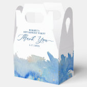 Ballotins Élégance côtière Aquarelle Parti de retrait (Ouvert)