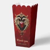 Ballotins Élégance en rouge et or (Recto)