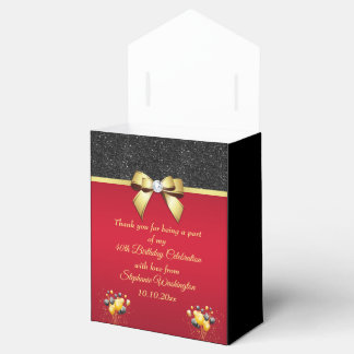 Ballotins Élégance flamboyante et romantique Merci d'anniver