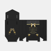 Ballotins Élégance glamour Merci d'anniversaire (Déplié)