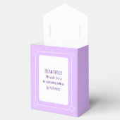 Ballotins Élégant 10e anniversaire Coeurs romantiques pourpr (Ouvert)