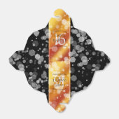 Ballotins Élégant 16ème anniversaire de Mariage de Topaz d'o (Déplié)