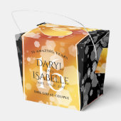 Ballotins Élégant 16ème anniversaire de Mariage de Topaz d'o (Arrière)