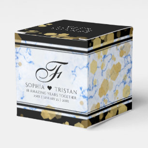 Ballotins Élégant 18ème anniversaire de Mariage de porcelain