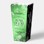 Ballotins Élégant 20e anniversaire de Mariage d'émeraude (Verso)