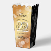 Ballotins Élégant 22e anniversaire de Mariage de cuivre (Verso)