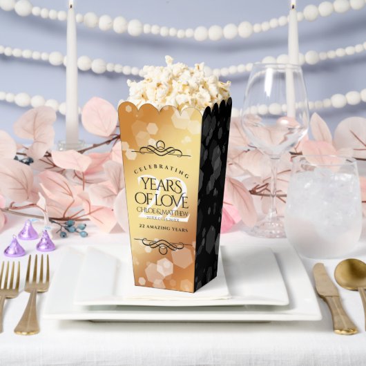 Ballotins Élégant 22e anniversaire de Mariage de cuivre (Mariage)