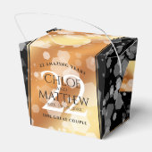 Ballotins Élégant 22e anniversaire de Mariage de cuivre (Arrière)