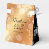 Ballotins Élégant 22e anniversaire de Mariage de cuivre (Arrière)