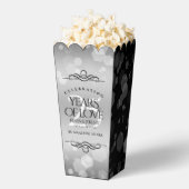 Ballotins Élégant 25e anniversaire de Mariage d'argent (Sauté)