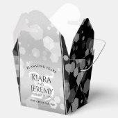 Ballotins Élégant 25e anniversaire de Mariage d'argent (Ouvert)