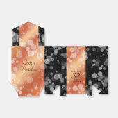 Ballotins Élégant 32ème anniversaire de Mariage de bronze (Déplié)