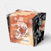 Ballotins Élégant 32ème anniversaire de Mariage de bronze (Arrière)