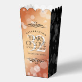 Ballotins Élégant 32ème anniversaire de Mariage de bronze (Recto)