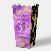 Ballotins Élégant 33e anniversaire du Mariage Améthyste (Verso)