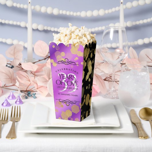 Ballotins Élégant 33e anniversaire du Mariage Améthyste (Mariage)