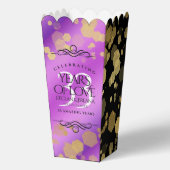 Ballotins Élégant 33e anniversaire du Mariage Améthyste (Recto)