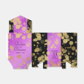 Ballotins Élégant 33e anniversaire du Mariage Améthyste (Déplié)