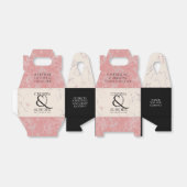 Ballotins Élégant 37e anniversaire du Mariage Alabaster (Déplié)