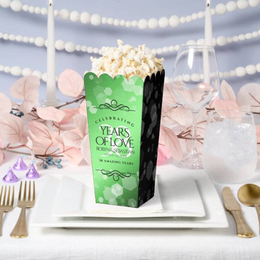 Ballotins Élégant 38e anniversaire du Mariage Emeraude (Mariage)