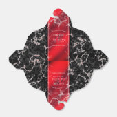 Ballotins Élégant 42e anniversaire du Mariage Jasper (Déplié)