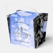 Ballotins Élégant 45e anniversaire de Mariage Sapphire (Arrière)