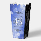 Ballotins Élégant 45e anniversaire de Mariage Sapphire (Verso)