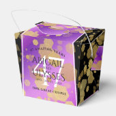 Ballotins Élégant 47e anniversaire du Mariage Améthyste (Arrière)